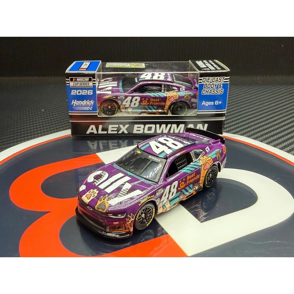 2026 Alex Bowman 1:64 Ally Best Friends nascar Diecast